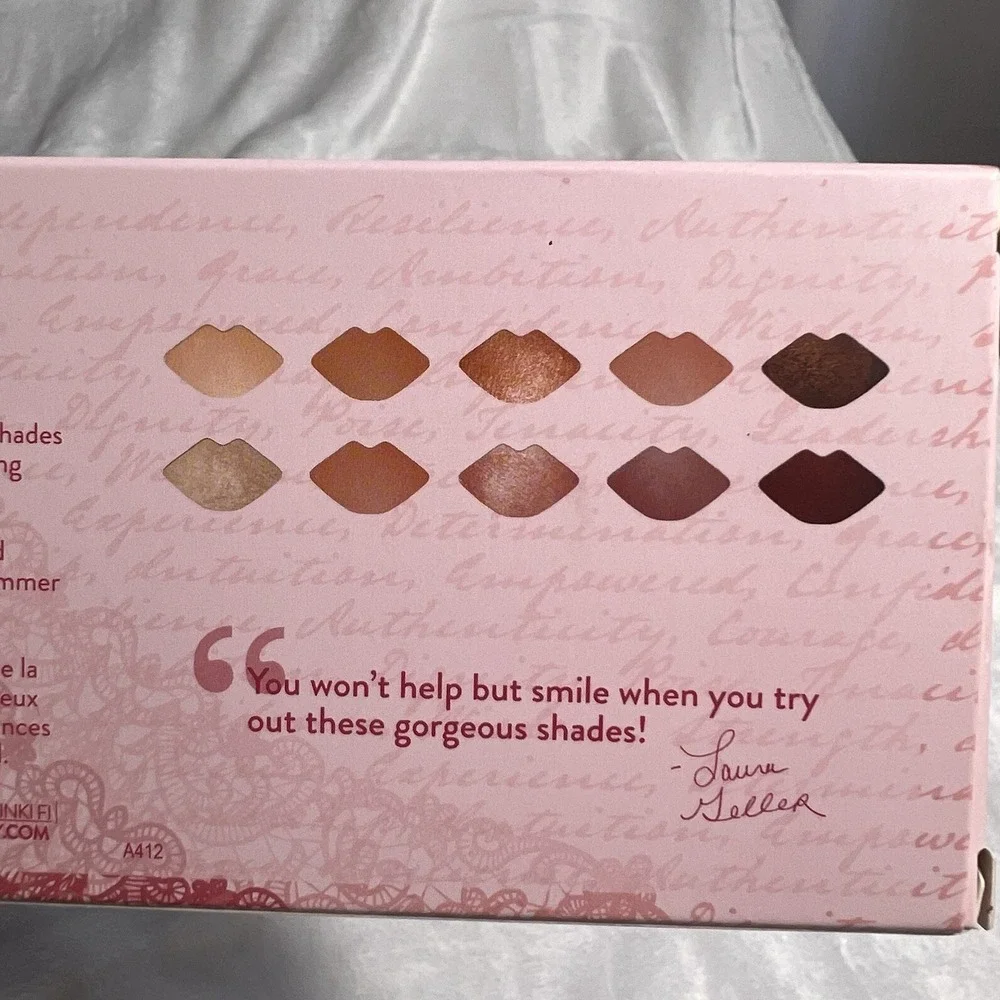 laura geller makeup Baked Kisses 10 Baked Eyeshadow NEW Warm‎ Neutrals Palette